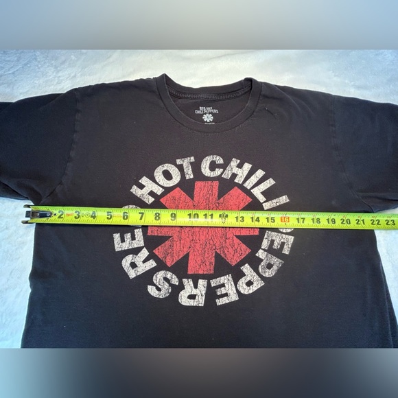 Red Hot Chili Peppers Black Short Sleeve Graphic Tee - Picture 3 of 5